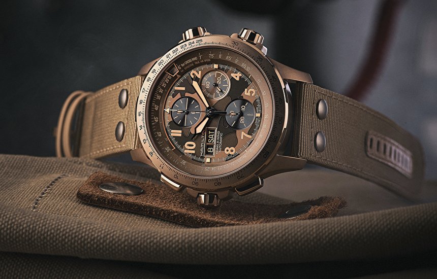 Khaki Aviation X-Wind Auto Chrono